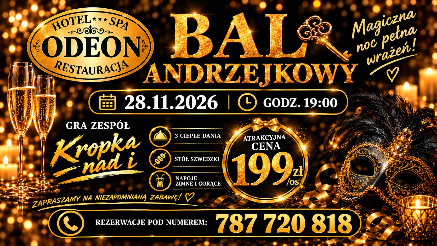 Zapraszamy na Bal Andrzejkowy