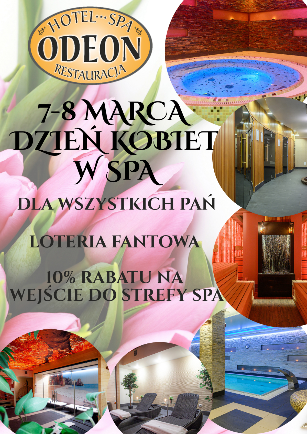 dzien kobiet spa plakat